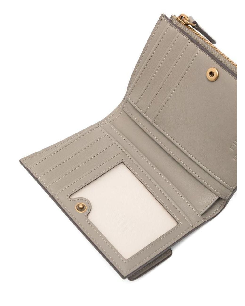 Pinko Gray 'Compact Wallet' Wallet