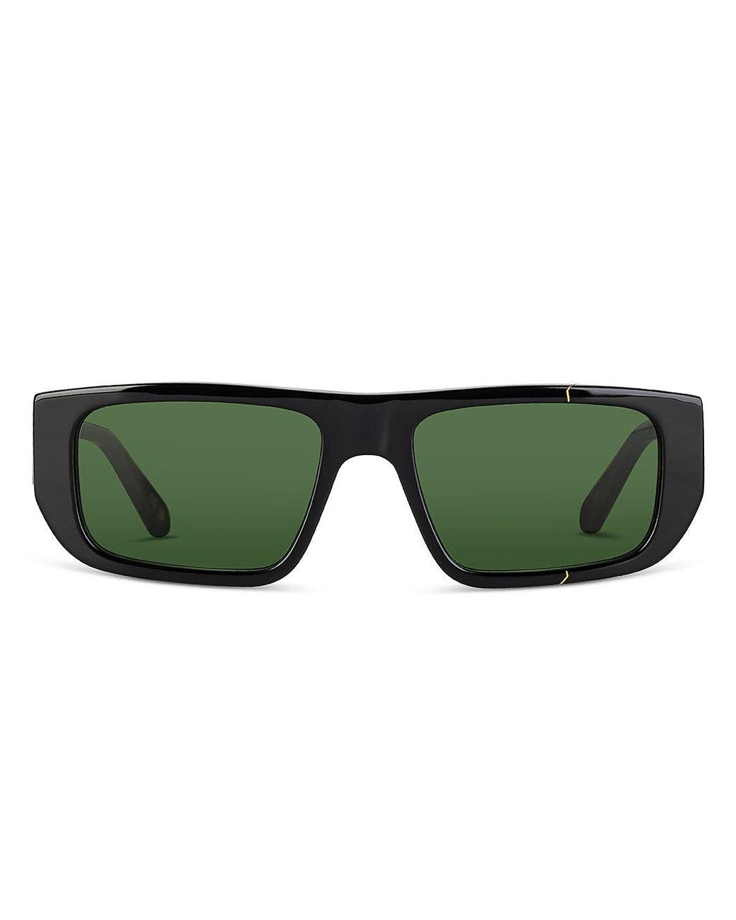 Occhiali Broken Vision Neri di FACE HIDE in Green