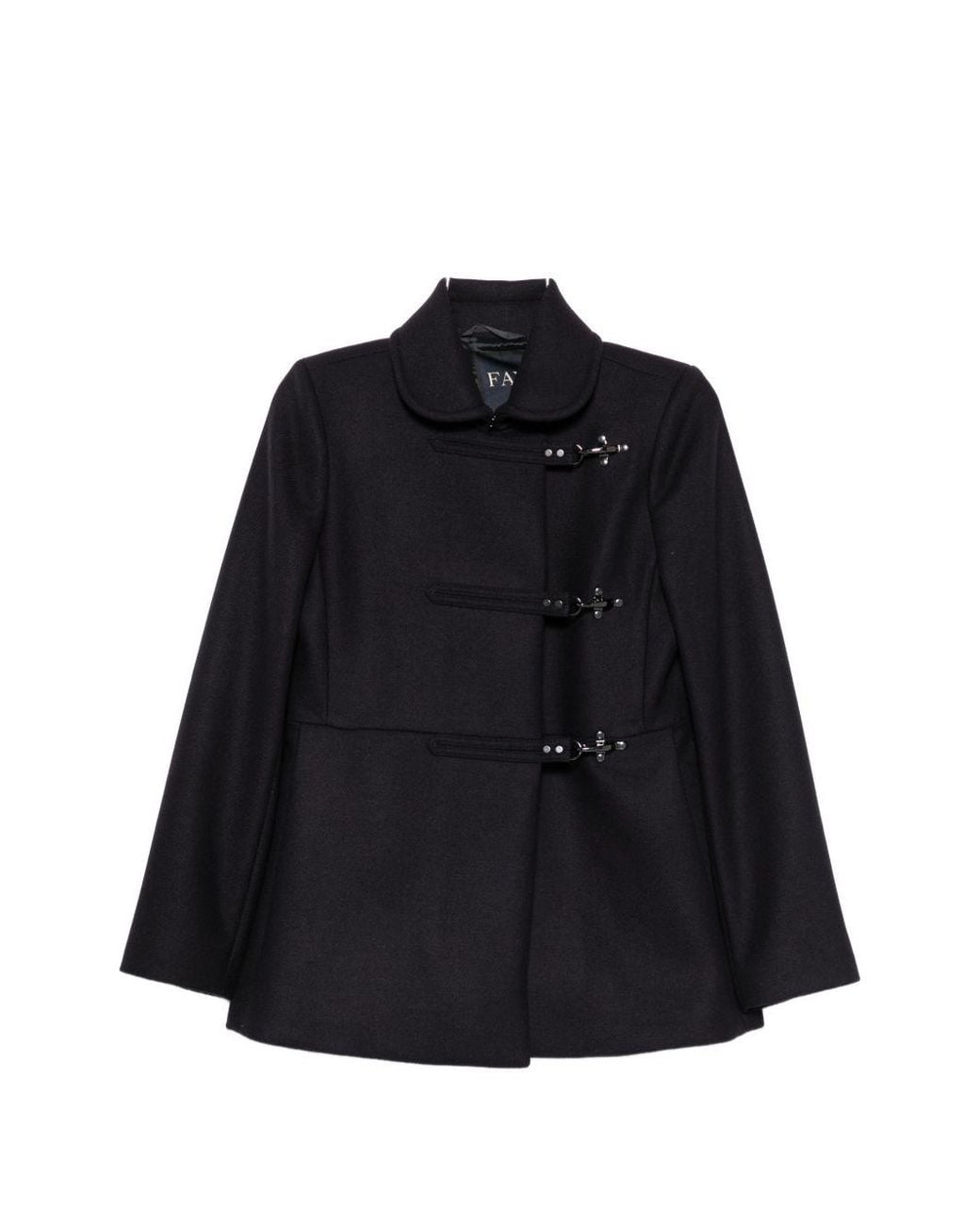Cappotto Corto di Fay in Black
