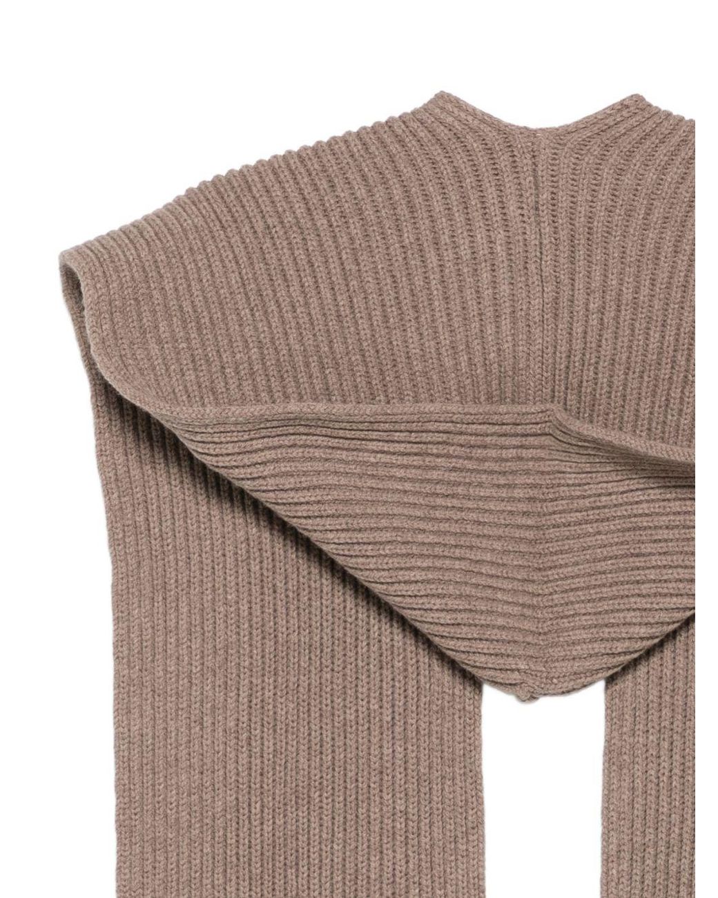 Loretta Sciarpa Con Cappuccio di Soeur in Brown
