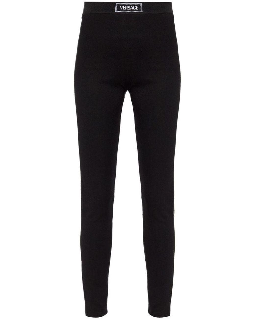 Versace Black Leggings