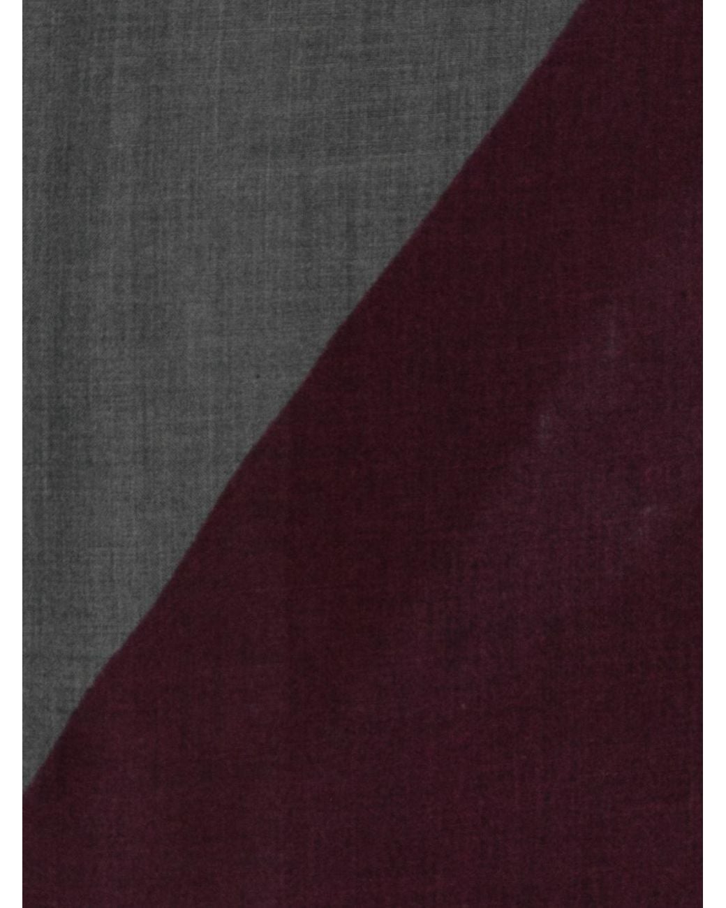 Sciarpa Teodor Bordeaux E Grigia di Faliero Sarti in Purple
