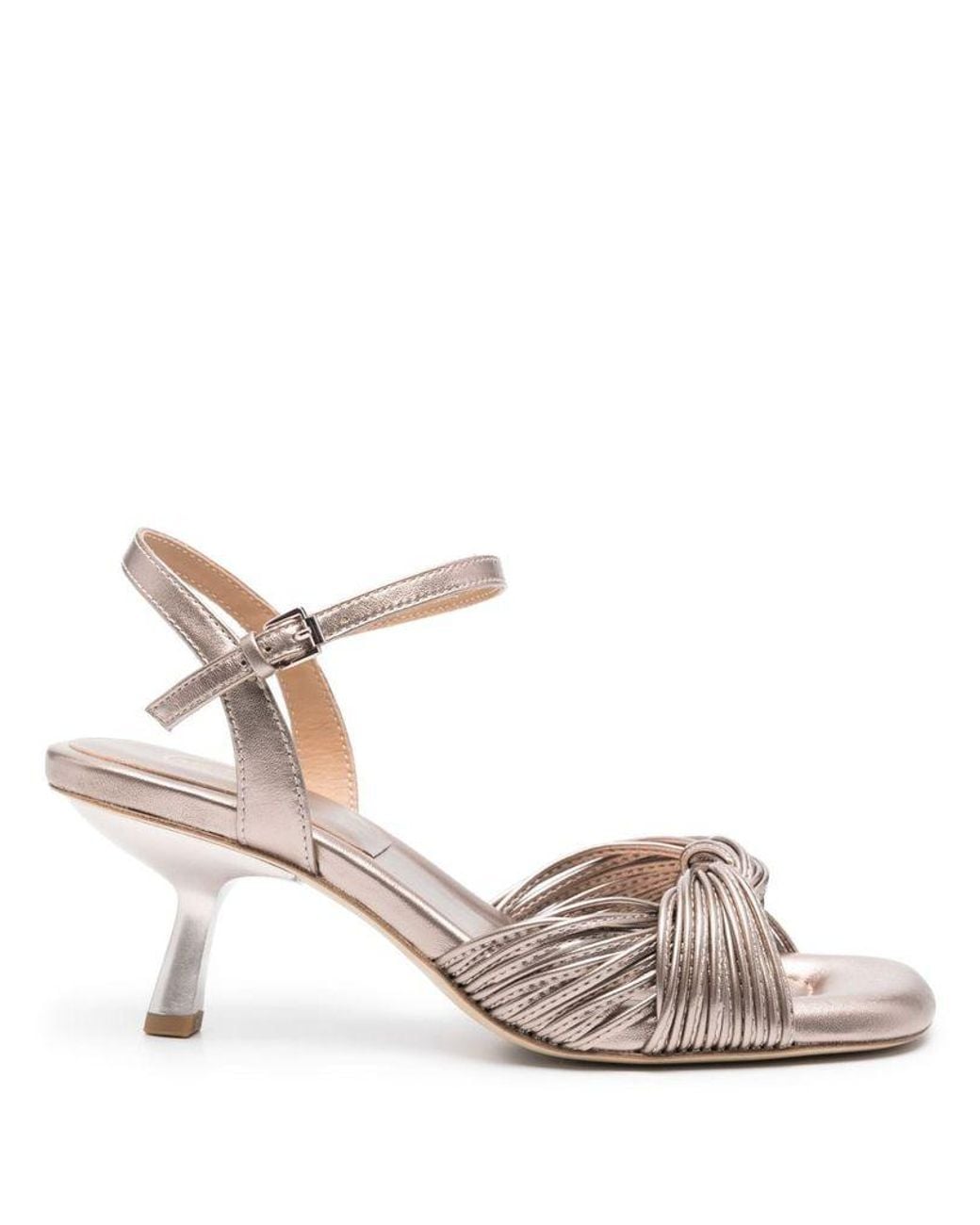 Ash Metallic Metal Light Sandals