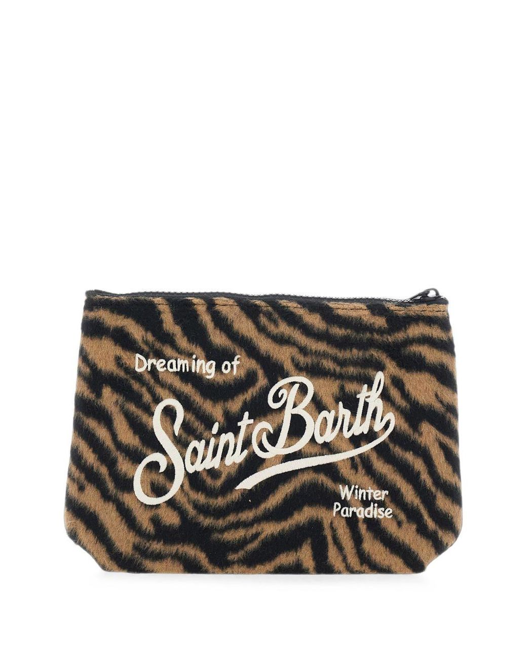 Pochette Aline Felt di Mc2 Saint Barth in Black