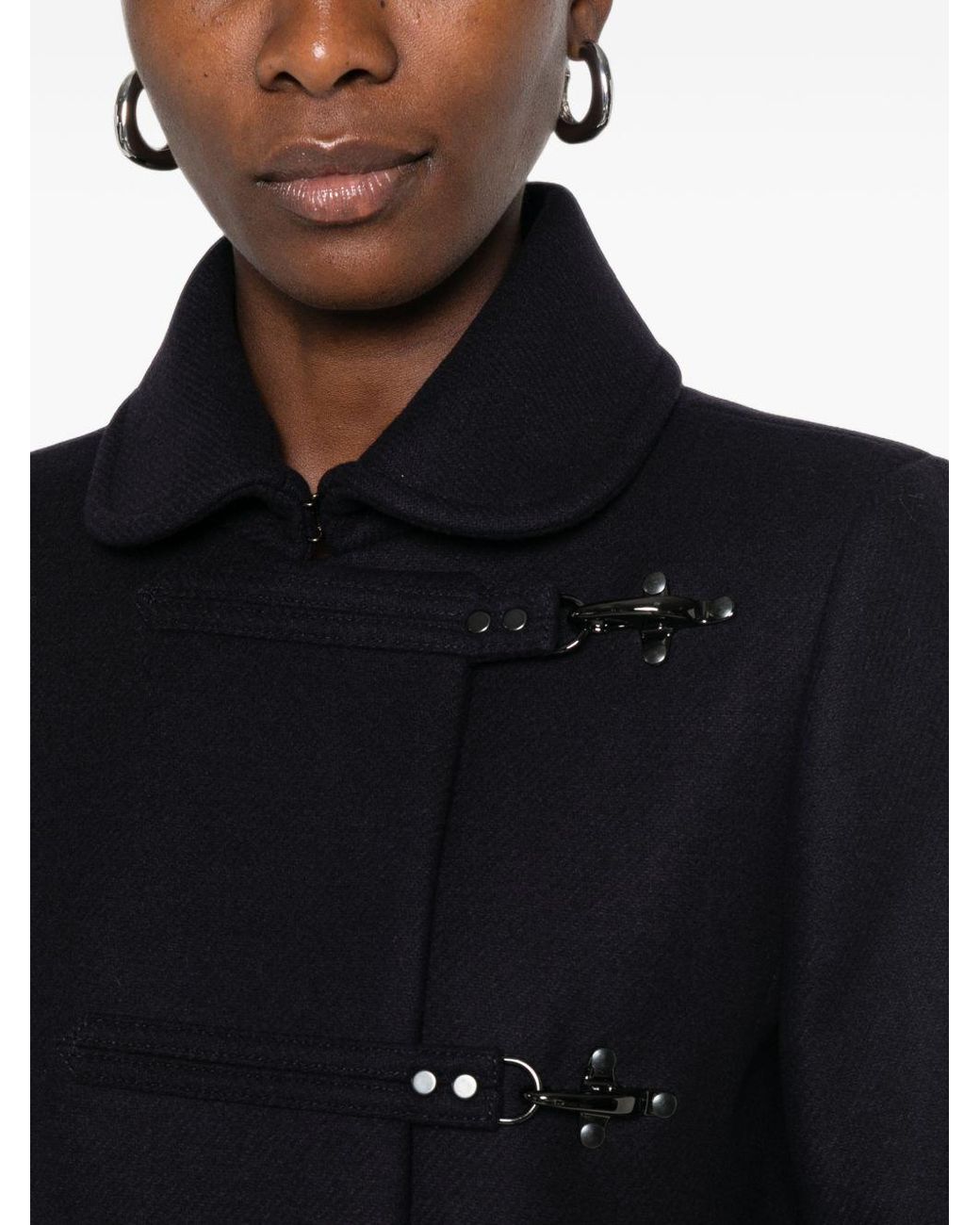 Cappotto Corto di Fay in Black