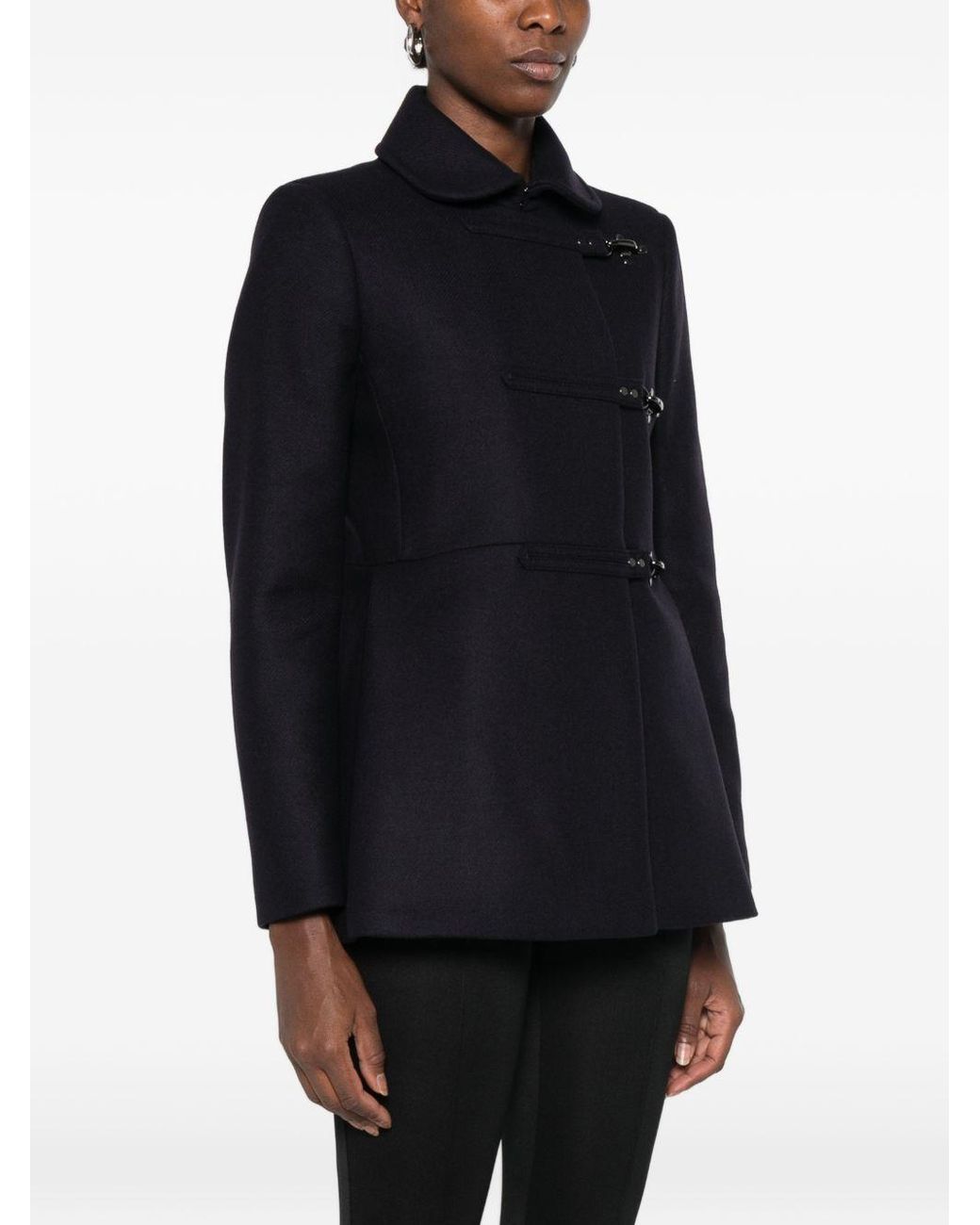 Cappotto Corto di Fay in Black