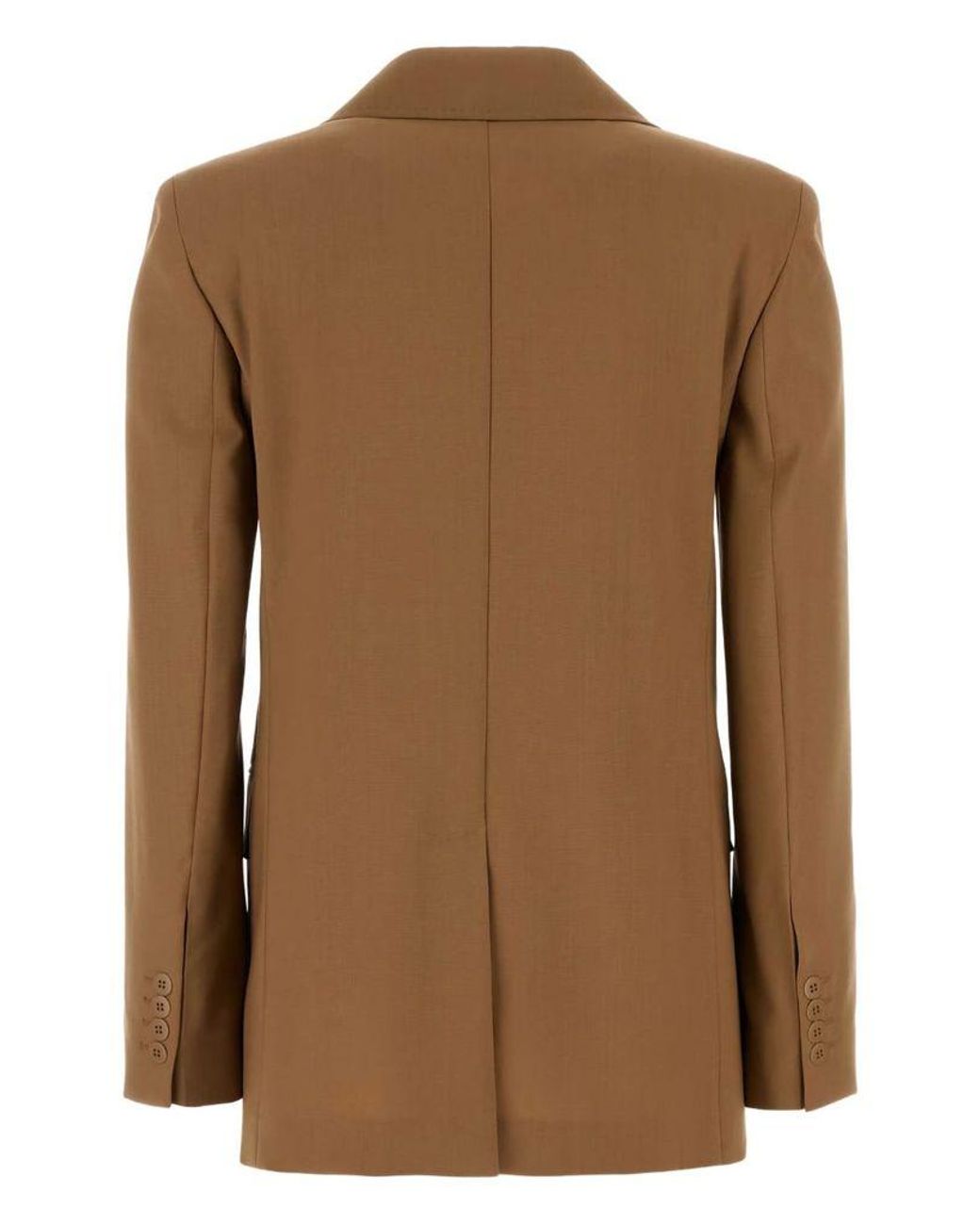 Max Mara Brown Single-Breasted Blazer