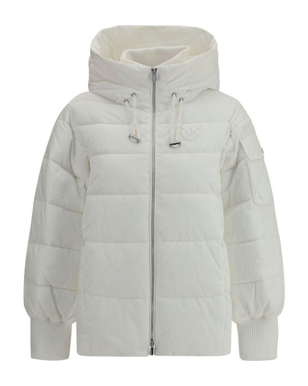 Pinko Gray 'Crusca' Down Jacket