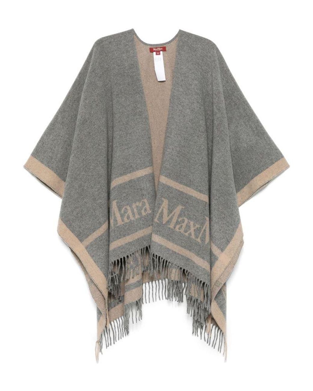 Max Mara Gray Studio Hilde Cape