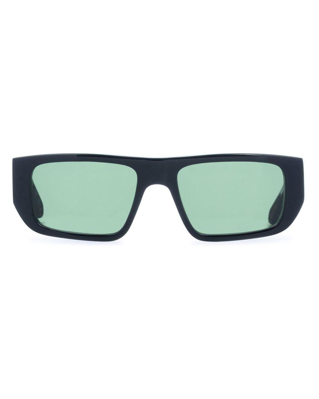 Occhiali Broken Vision Neri di FACE HIDE in Green