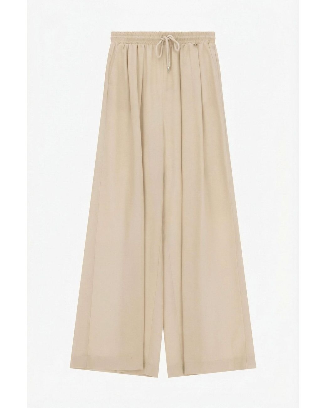 Pantalon Palazzo Taille Haute À Cordon Dixie en coloris Natural
