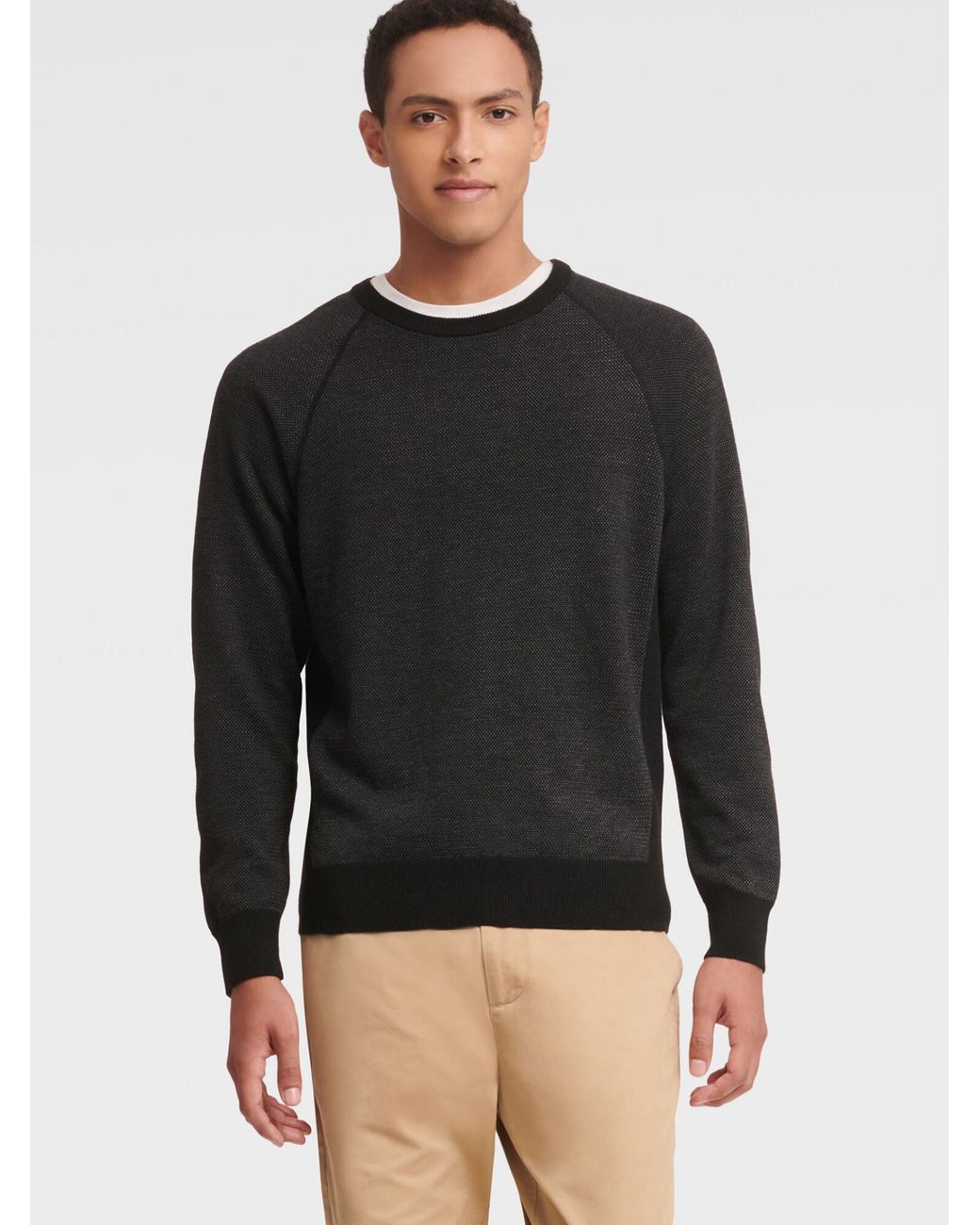 dkny grey sweater