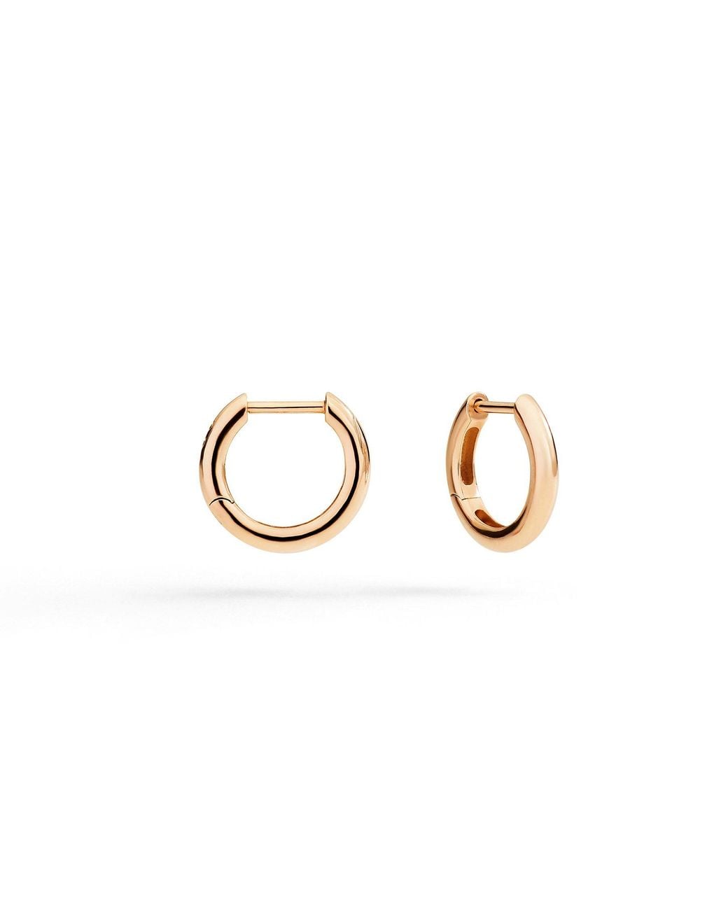 Dodo Metallic Rose Essentials Hoop Earrings
