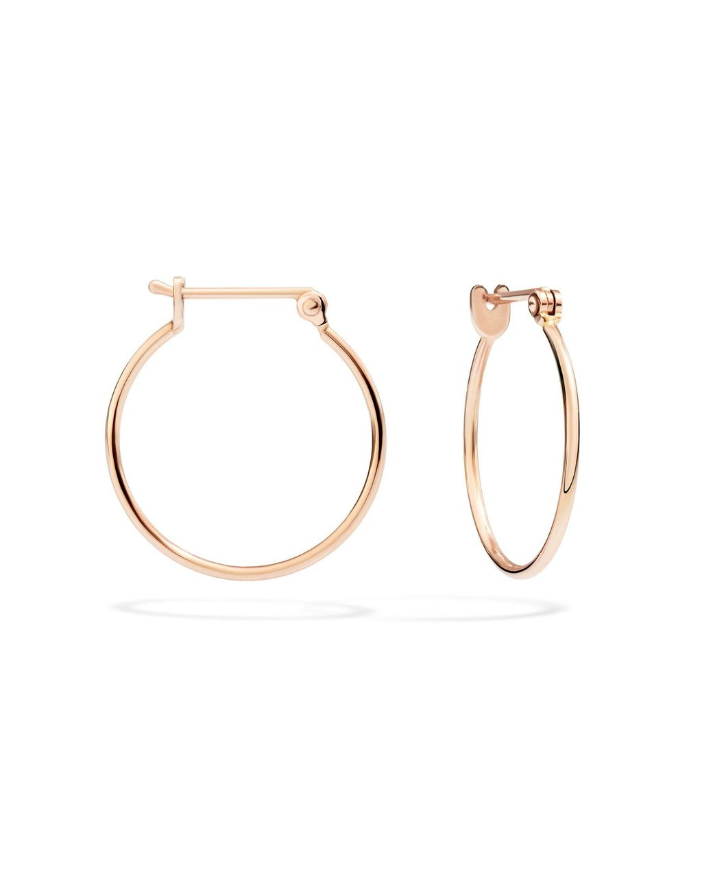 Dodo Metallic Rose Essentials Hoop Earrings