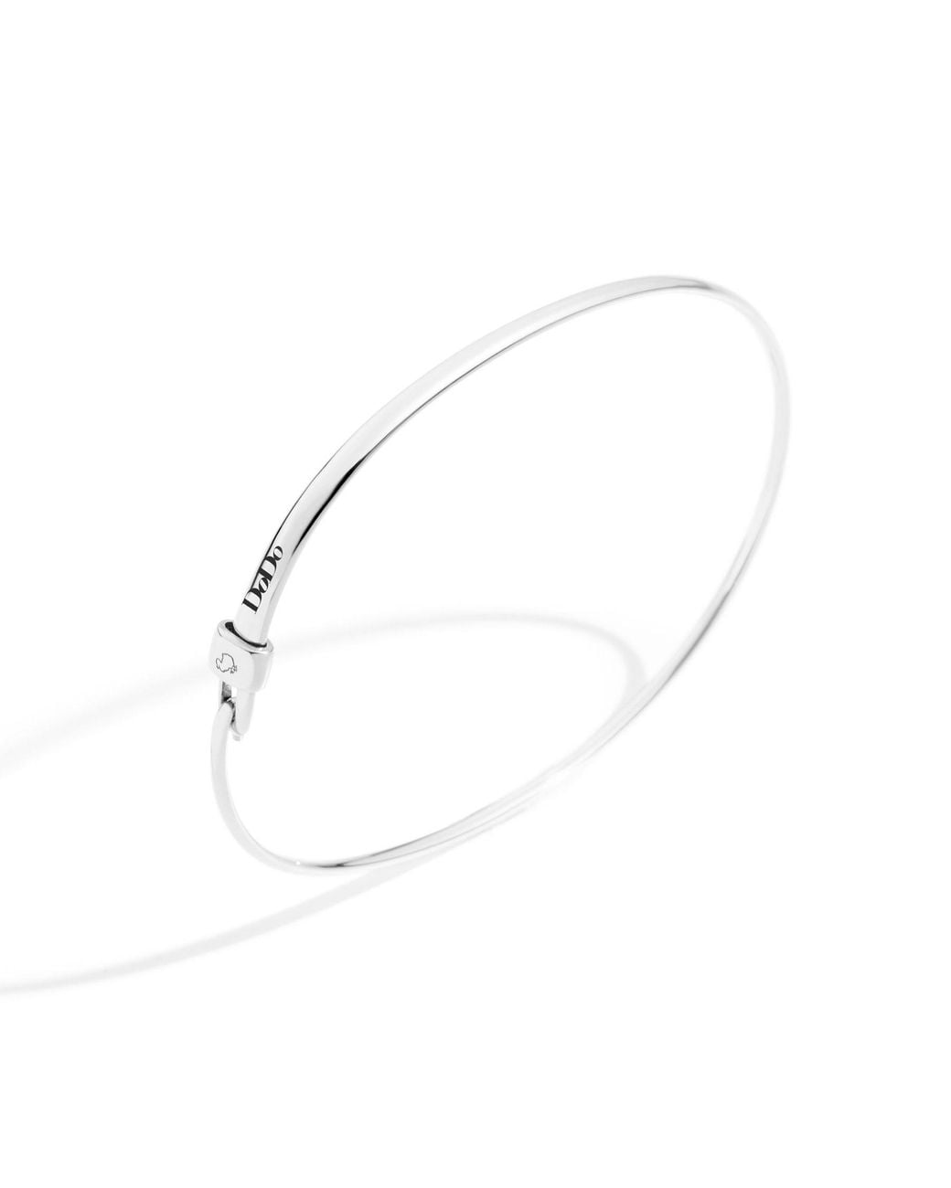 Bracciale Bangle Essentials Argento di Dodo in White