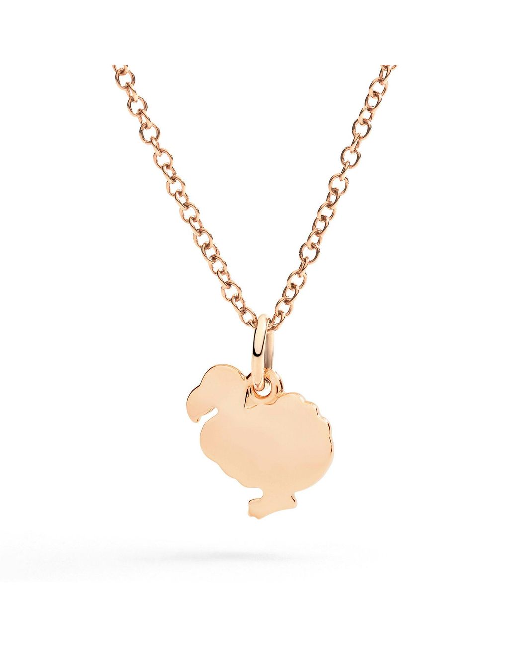 Dodo Metallic Halskette Essentials Roségold