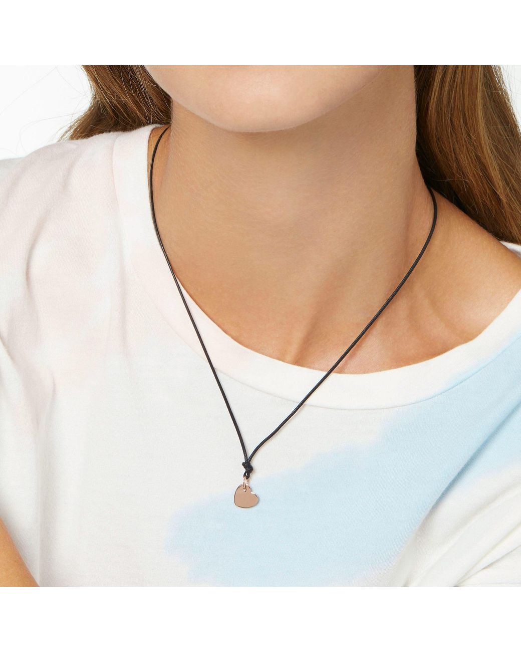 Dodo White Rose Heart Charm