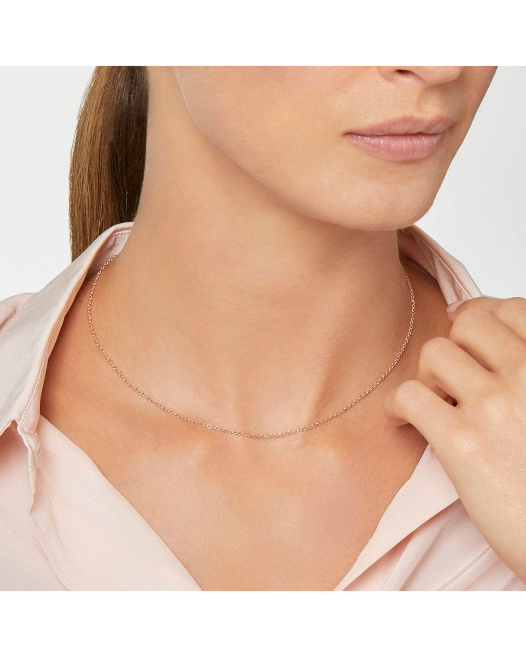Dodo Metallic Rose Essentials Necklace