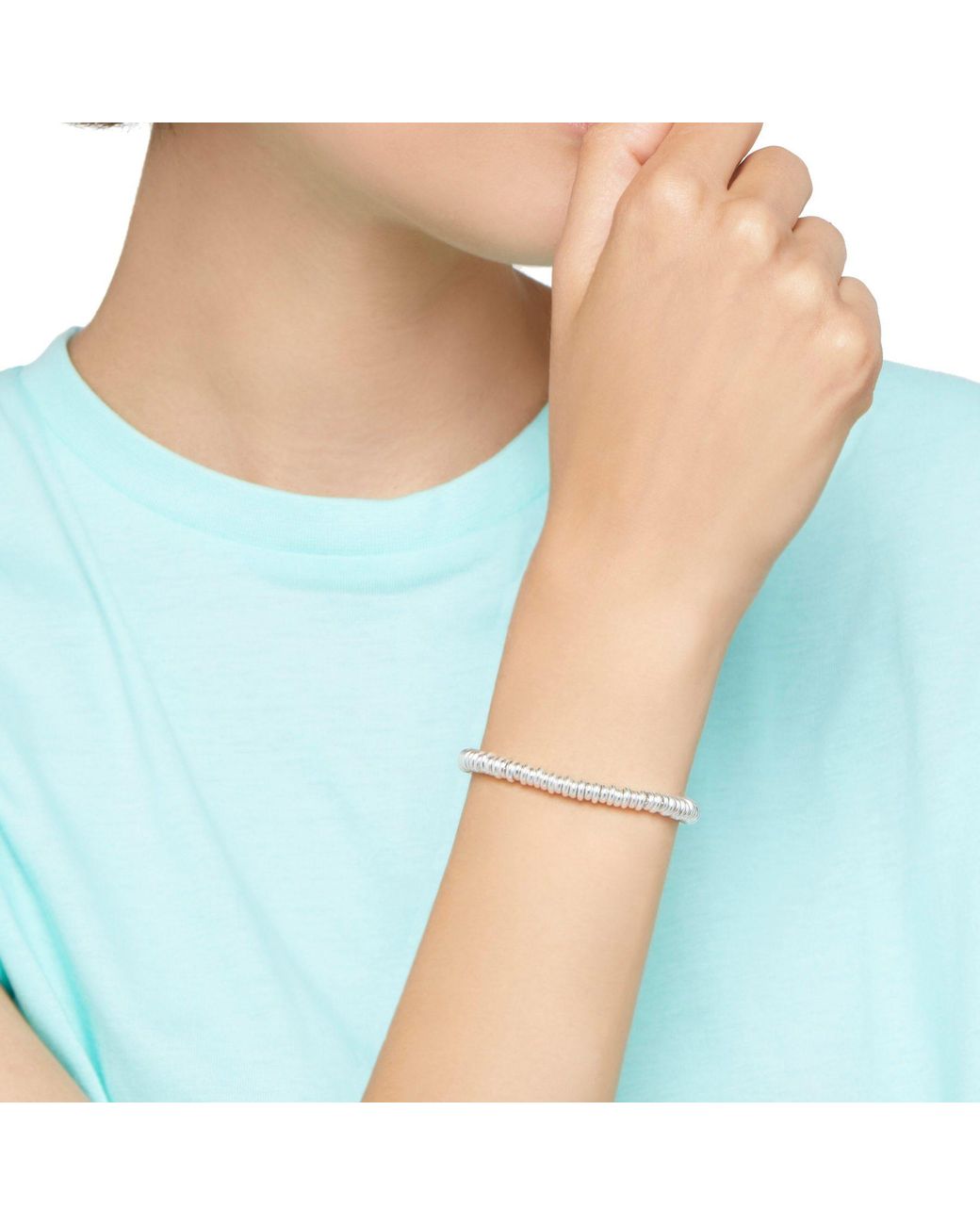 Dodo Metallic Rondelle Bracelet