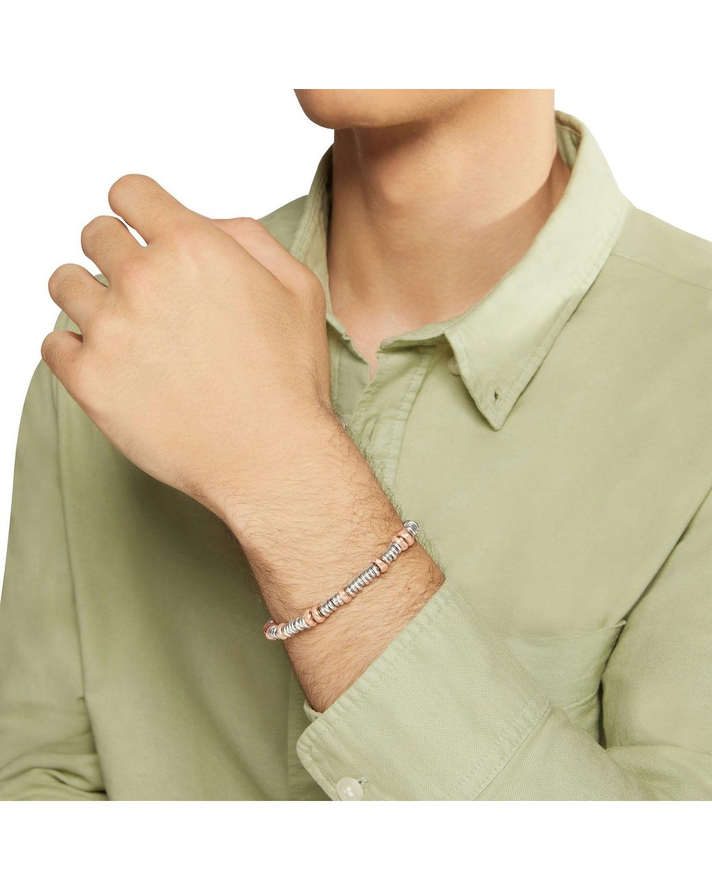 Dodo Metallic Plated Rondelle Bracelet