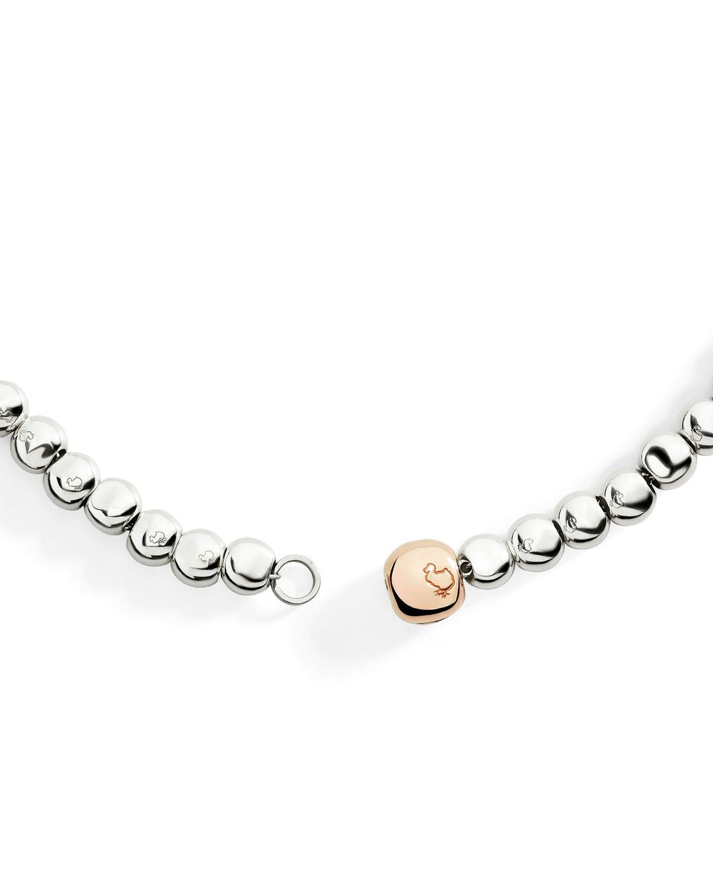 Dodo Metallic Pepita Necklace & Rose