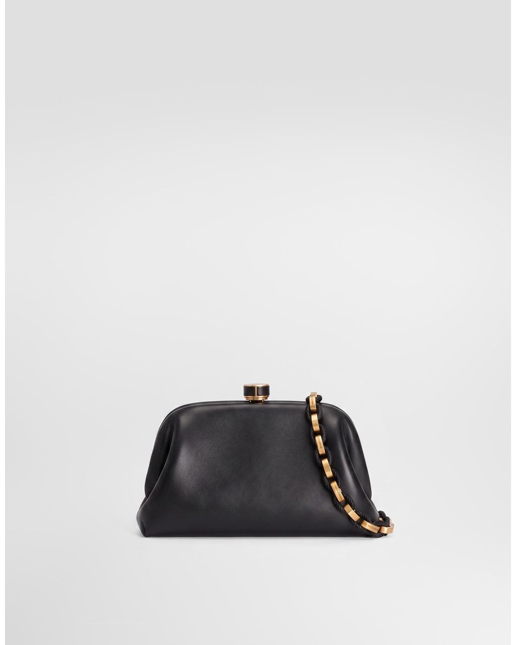 Dolce & Gabbana Black Mini Grandma Handbag
