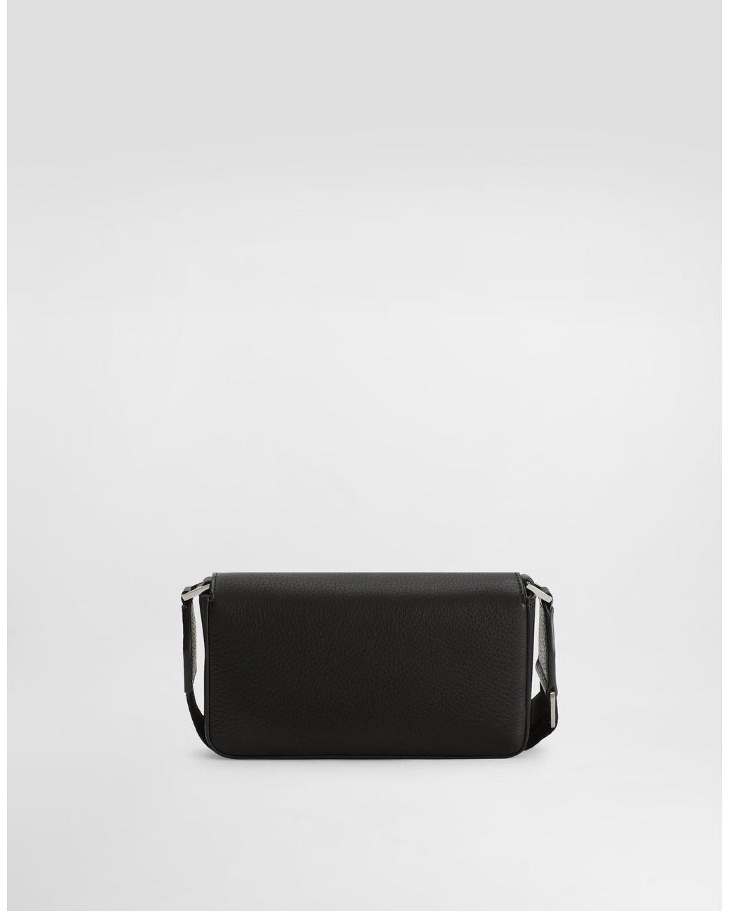 Dolce & Gabbana Black Deerskin Mini Bag for men