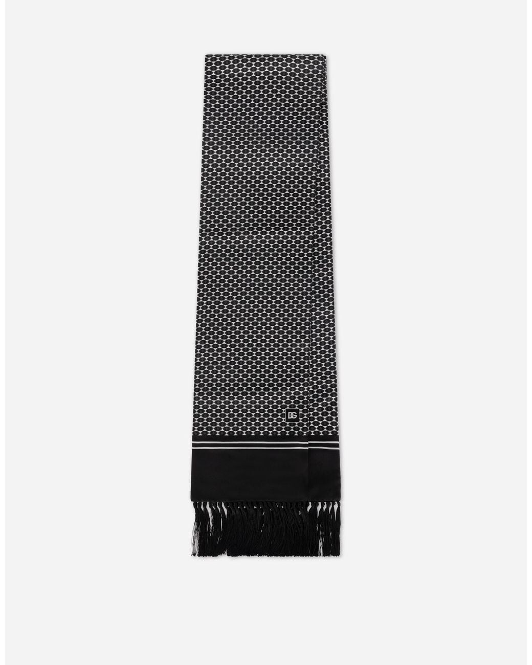 Dolce & Gabbana White Sciarpa 15X140Frang for men