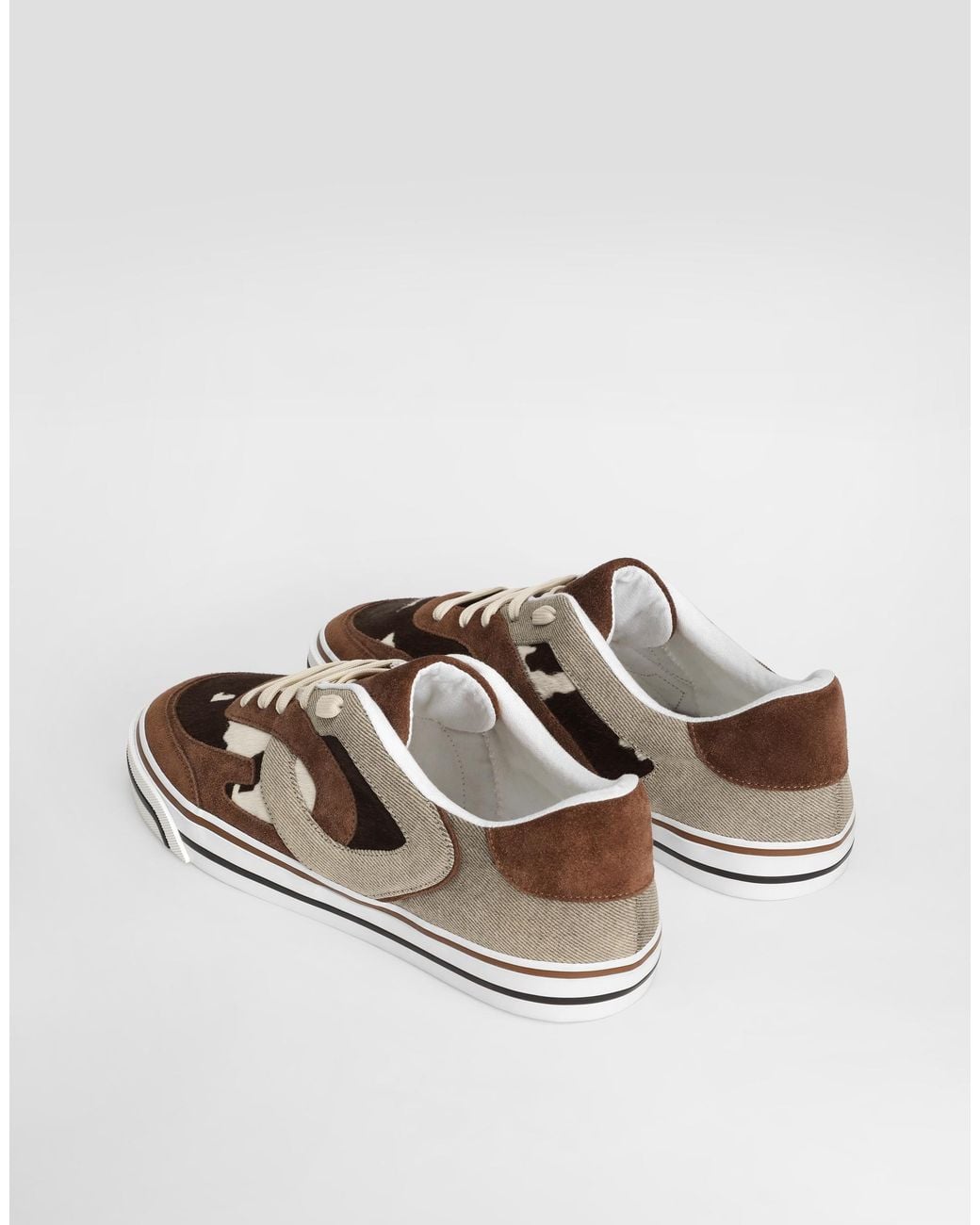 Dolce & Gabbana Brown Dg Sailing Sneakers for men