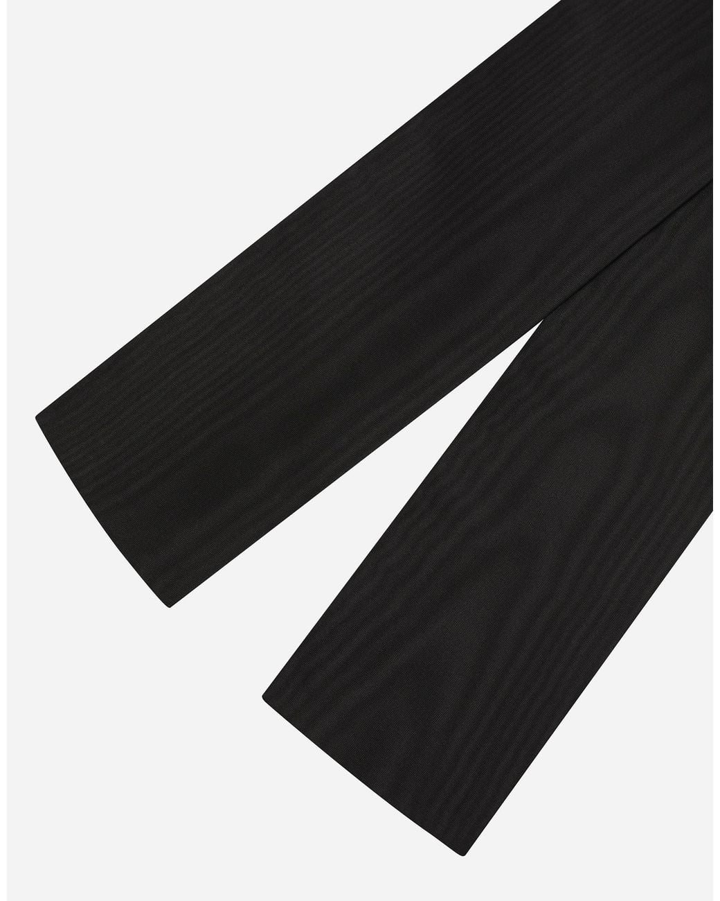 Dolce & Gabbana White Silk Satin Scarf for men
