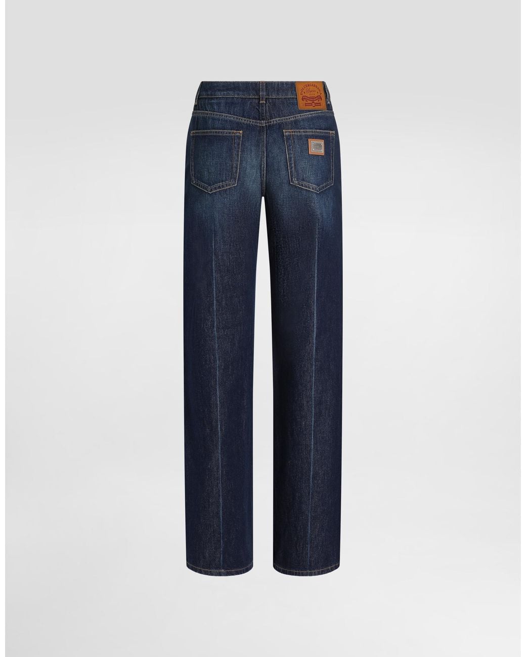 Dolce & Gabbana Blue 5-Pocket Denim Trousers
