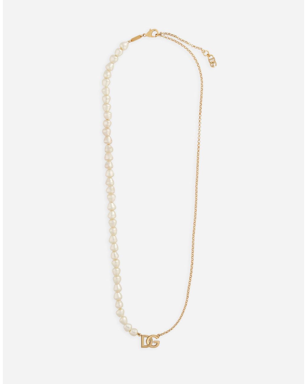 Dolce & Gabbana White Collana