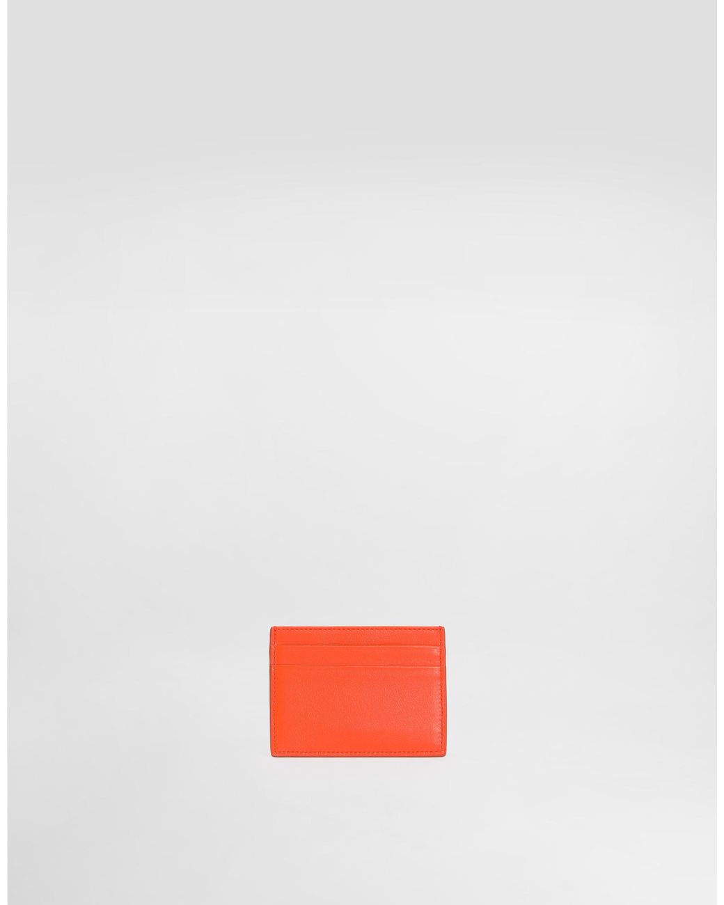 Dolce & Gabbana White Calfskin Card Holder