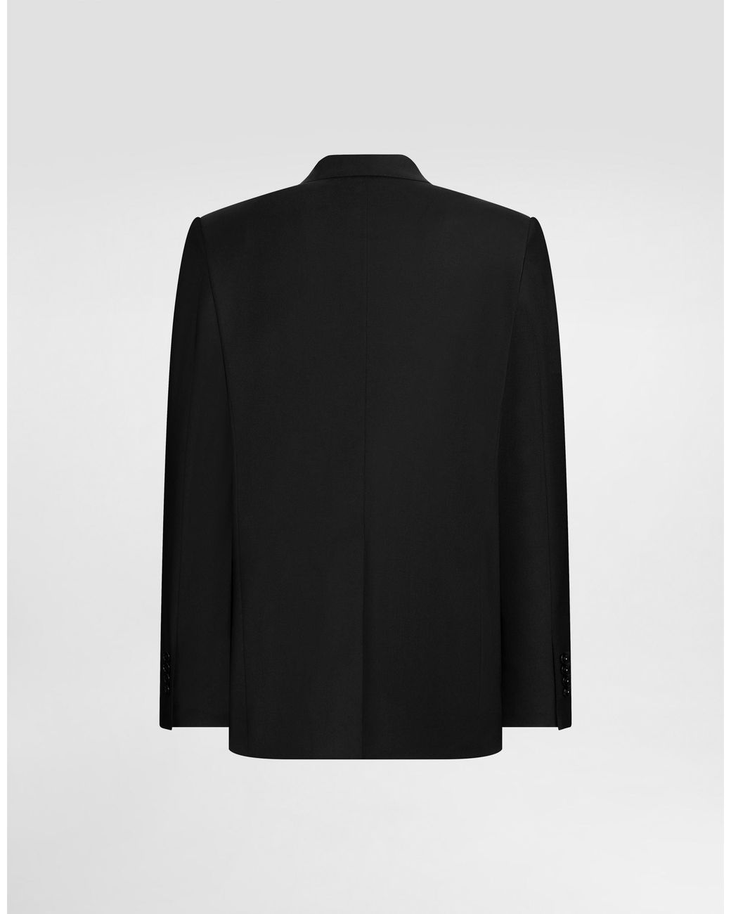 Dolce & Gabbana Black Sicilia Light Double-Breasted Jacket for men