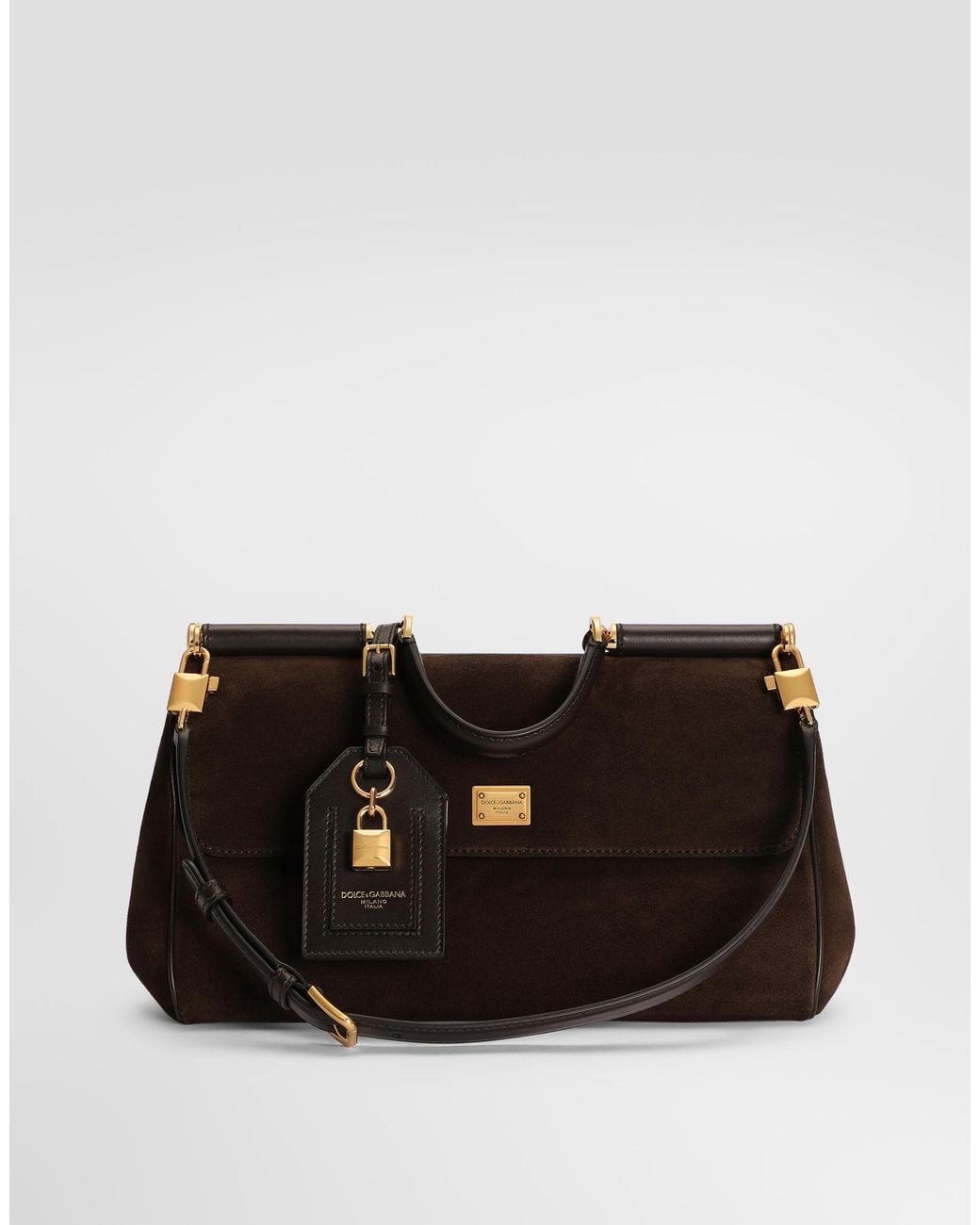 Dolce & Gabbana Black Medium My Sicily Handbag