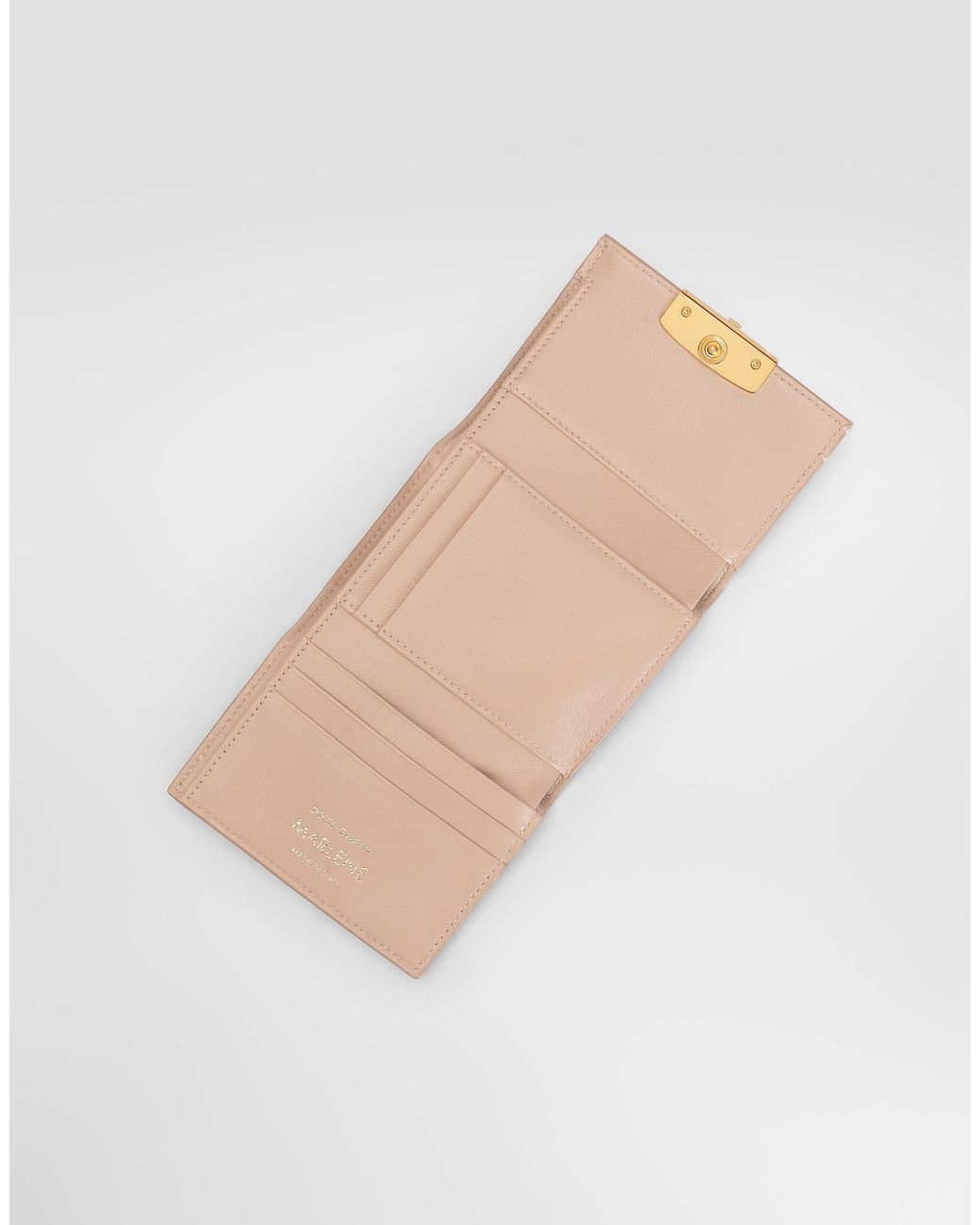 Dolce & Gabbana White P.Foglio French Flap