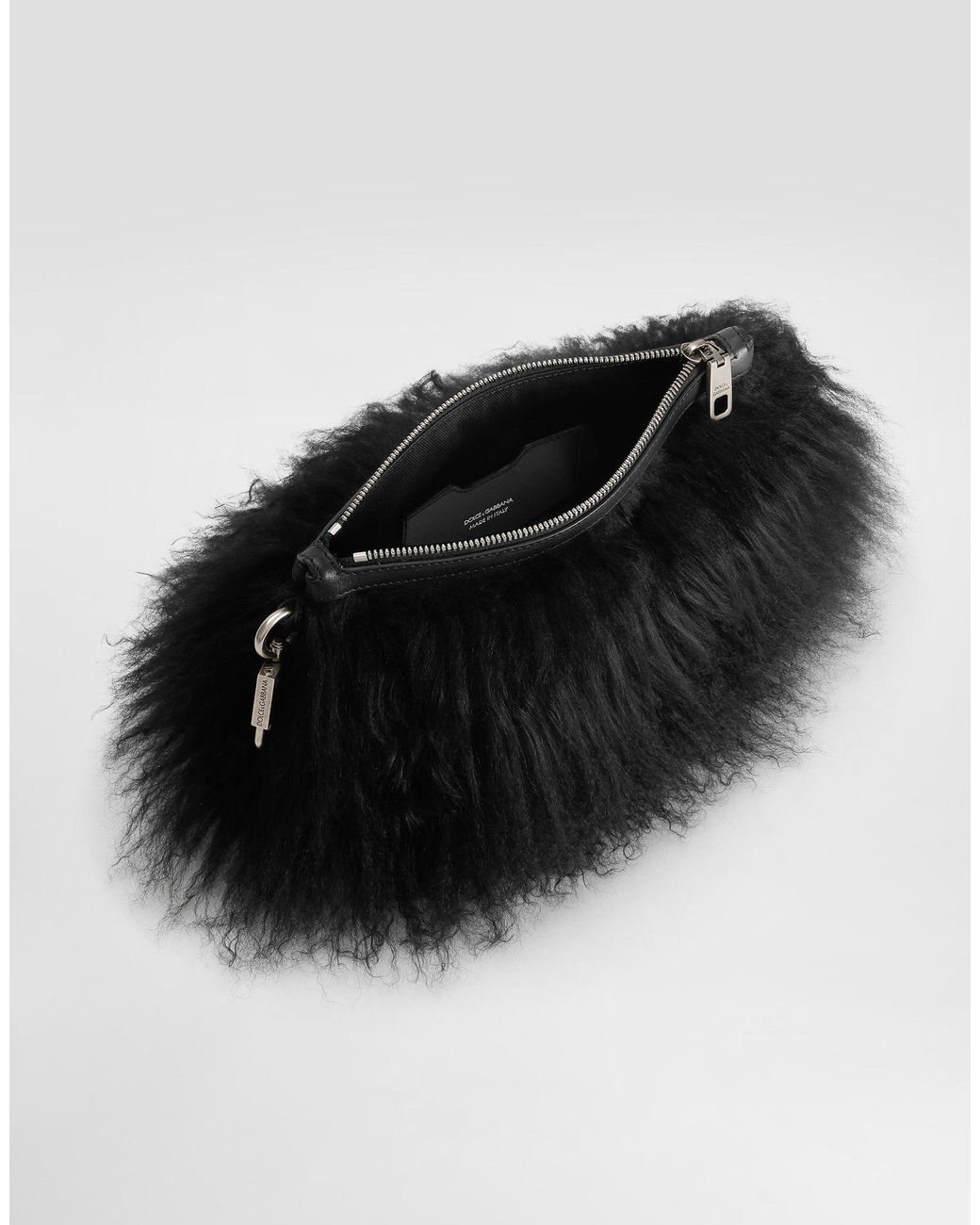 Dolce & Gabbana Black Lamb Necessaire