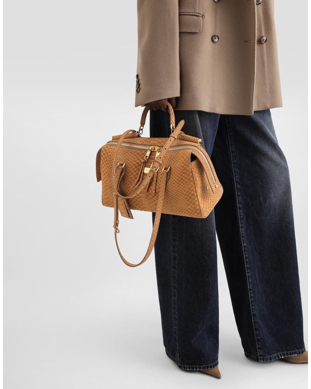 Dolce & Gabbana Brown Borsaspalla-Tracolla