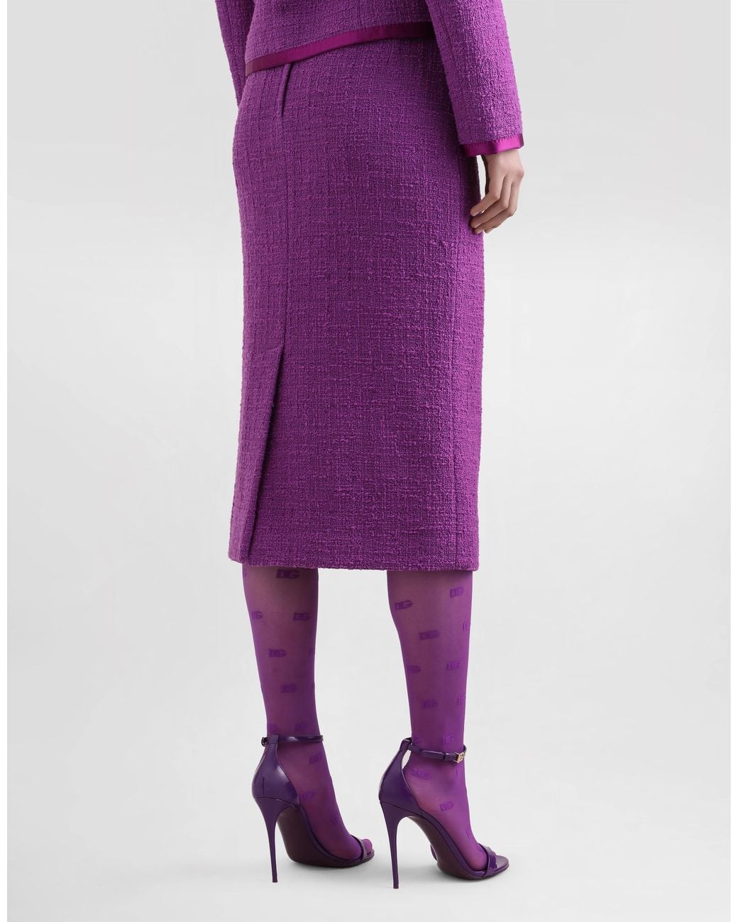 Dolce & Gabbana Purple Dolce & Gabbana Skirts