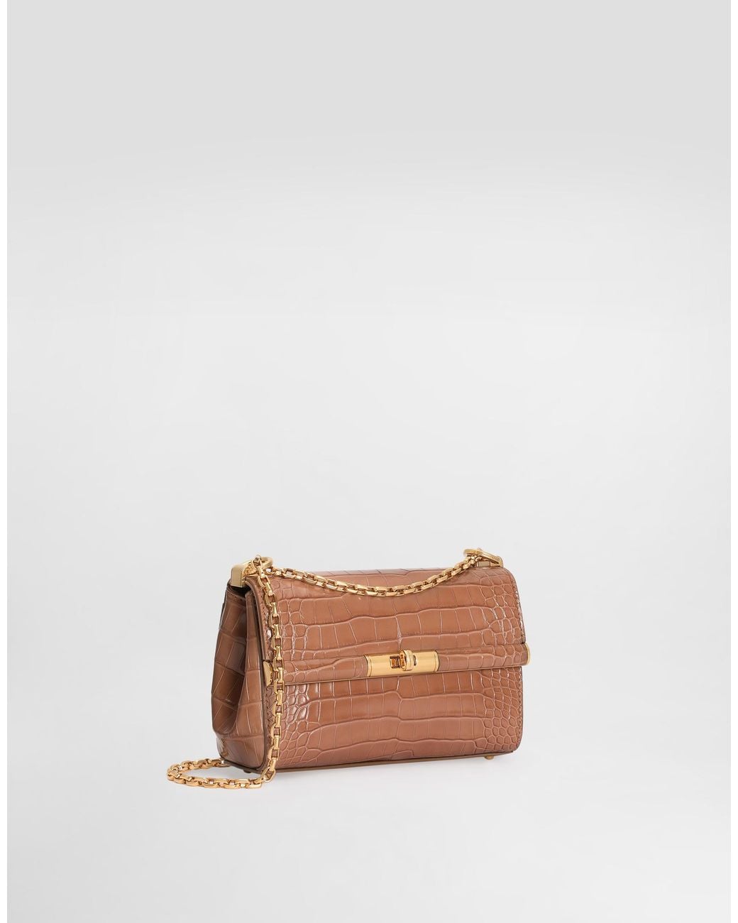 Dolce & Gabbana White Marlene City Mini Shoulder Bag