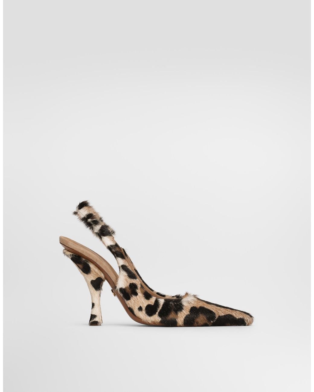 Dolce & Gabbana White Slingback