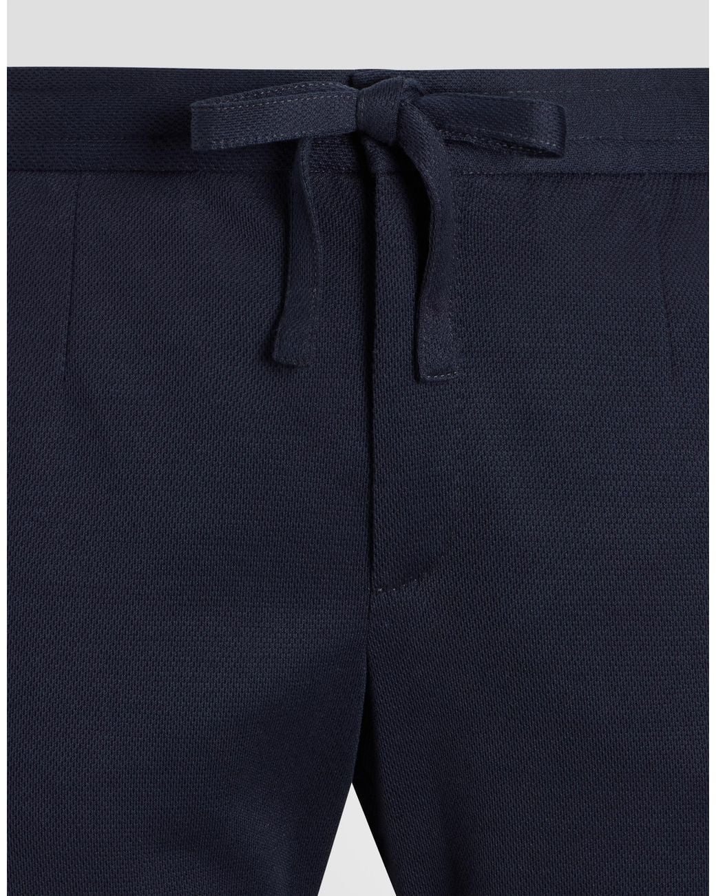 Dolce & Gabbana Blue Jersey Jogging Trousers for men
