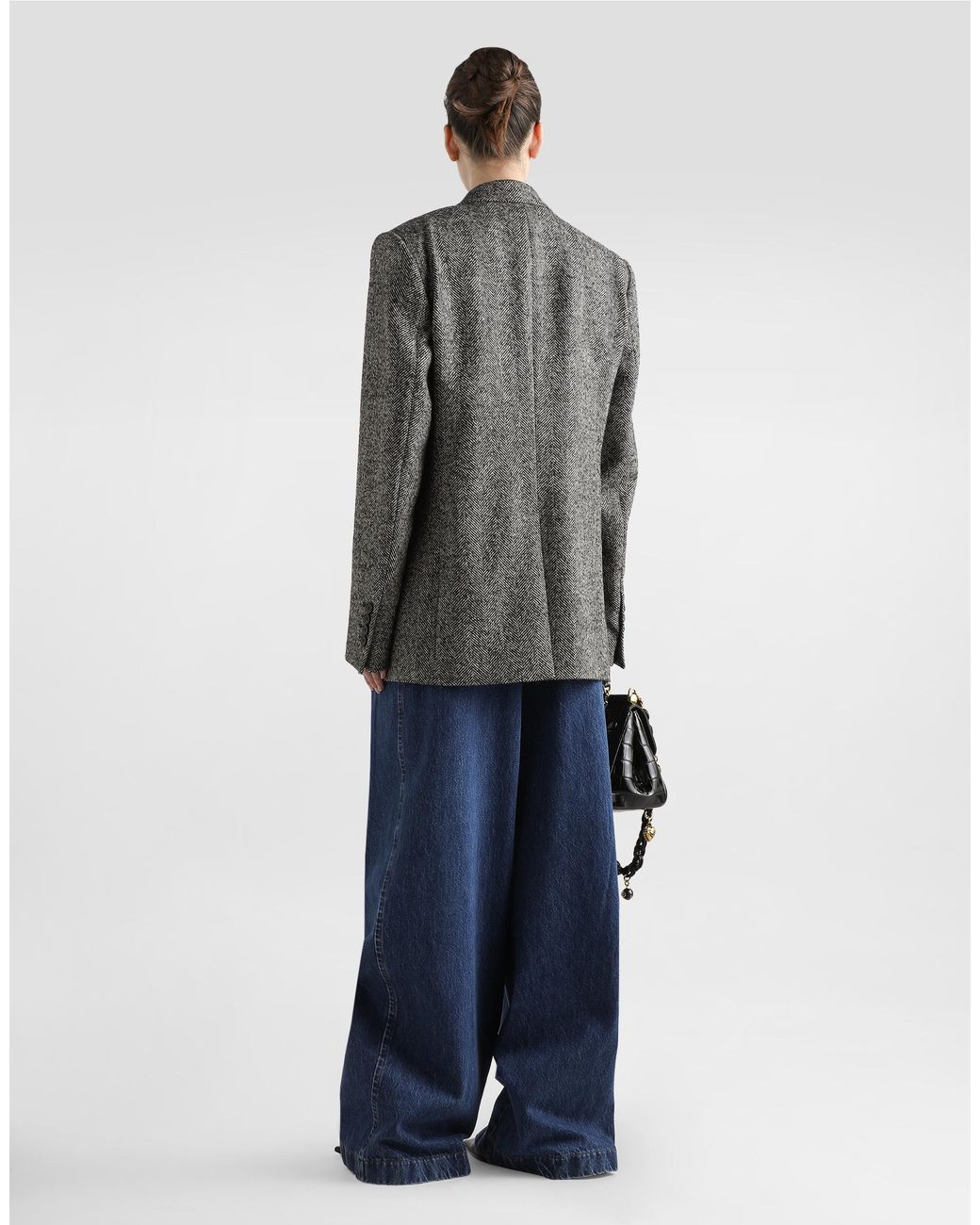 Dolce & Gabbana Gray Cashmere Pullover