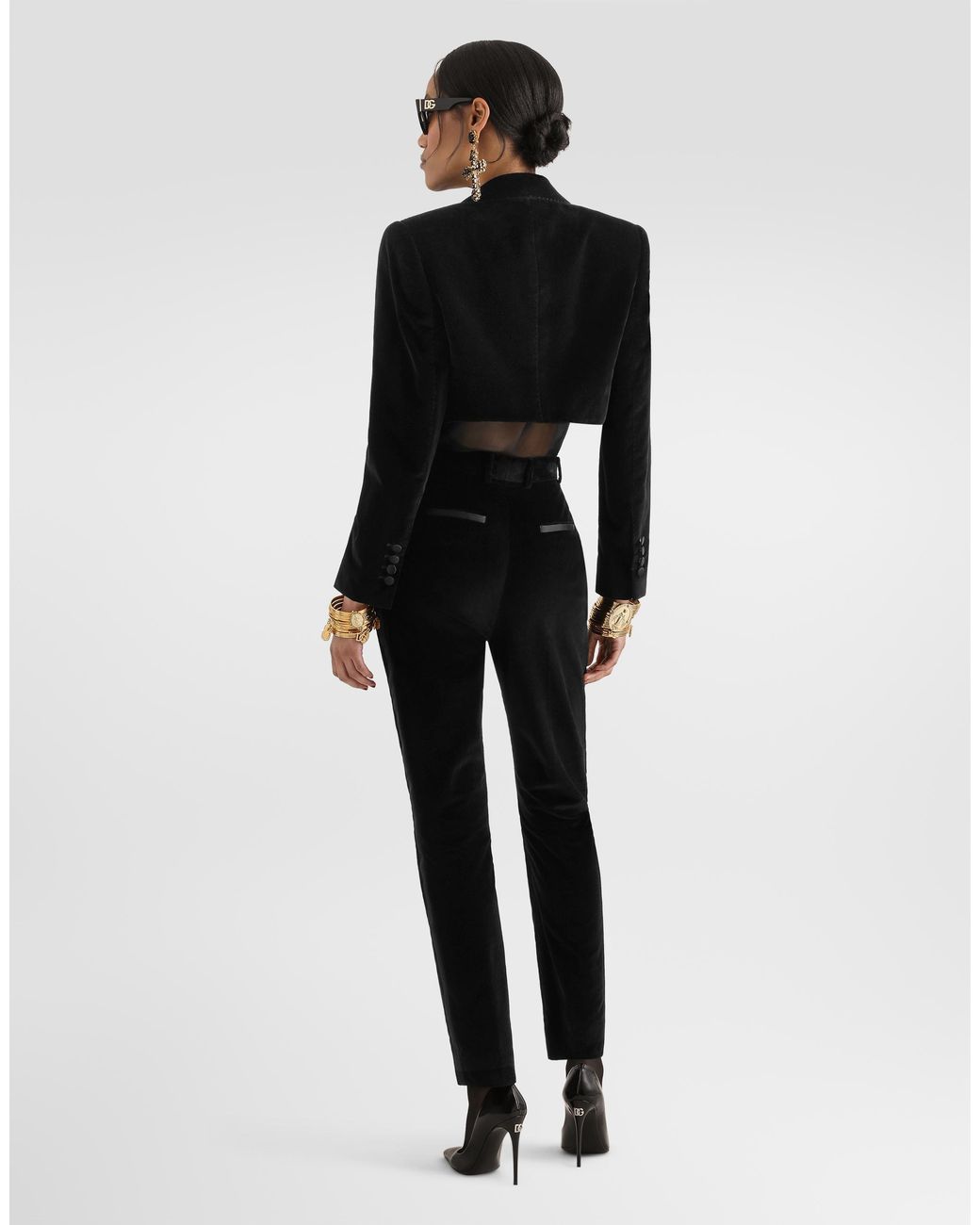 Dolce & Gabbana Black Pantalone