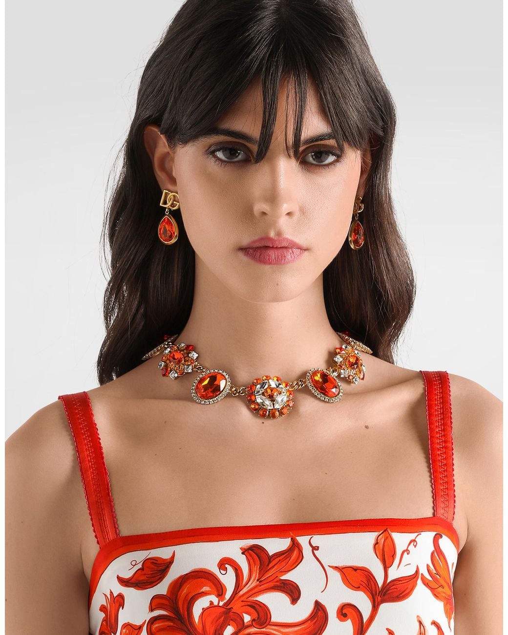 Dolce & Gabbana White Collana