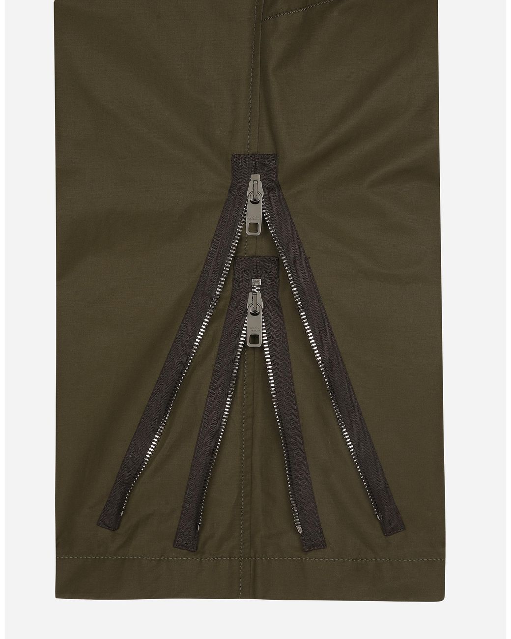 Dolce & Gabbana Green Technical Fabric Cargo Pants for men