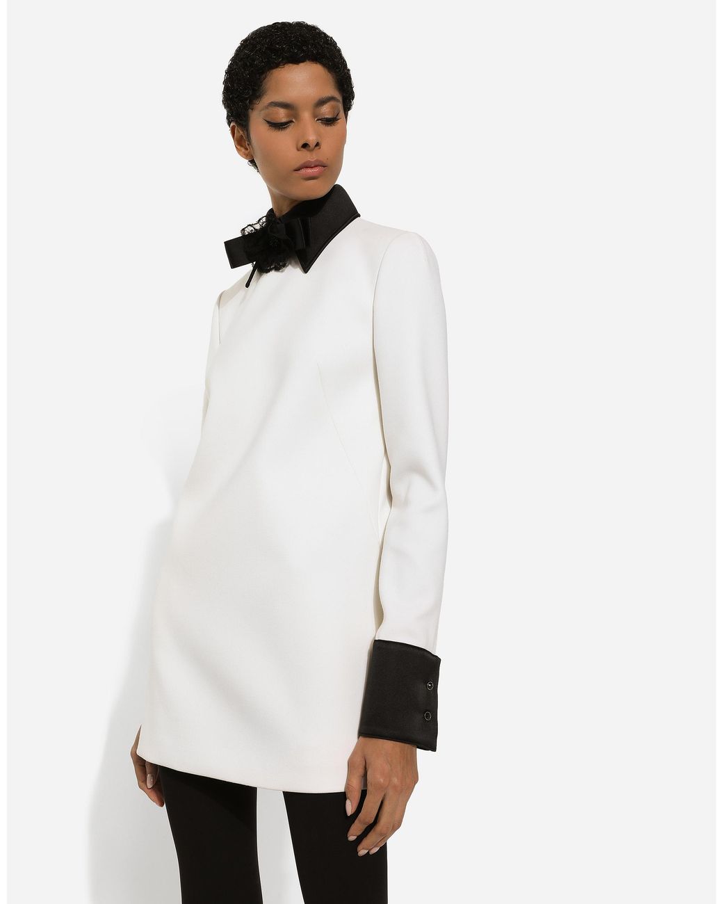Dolce & Gabbana White Abito