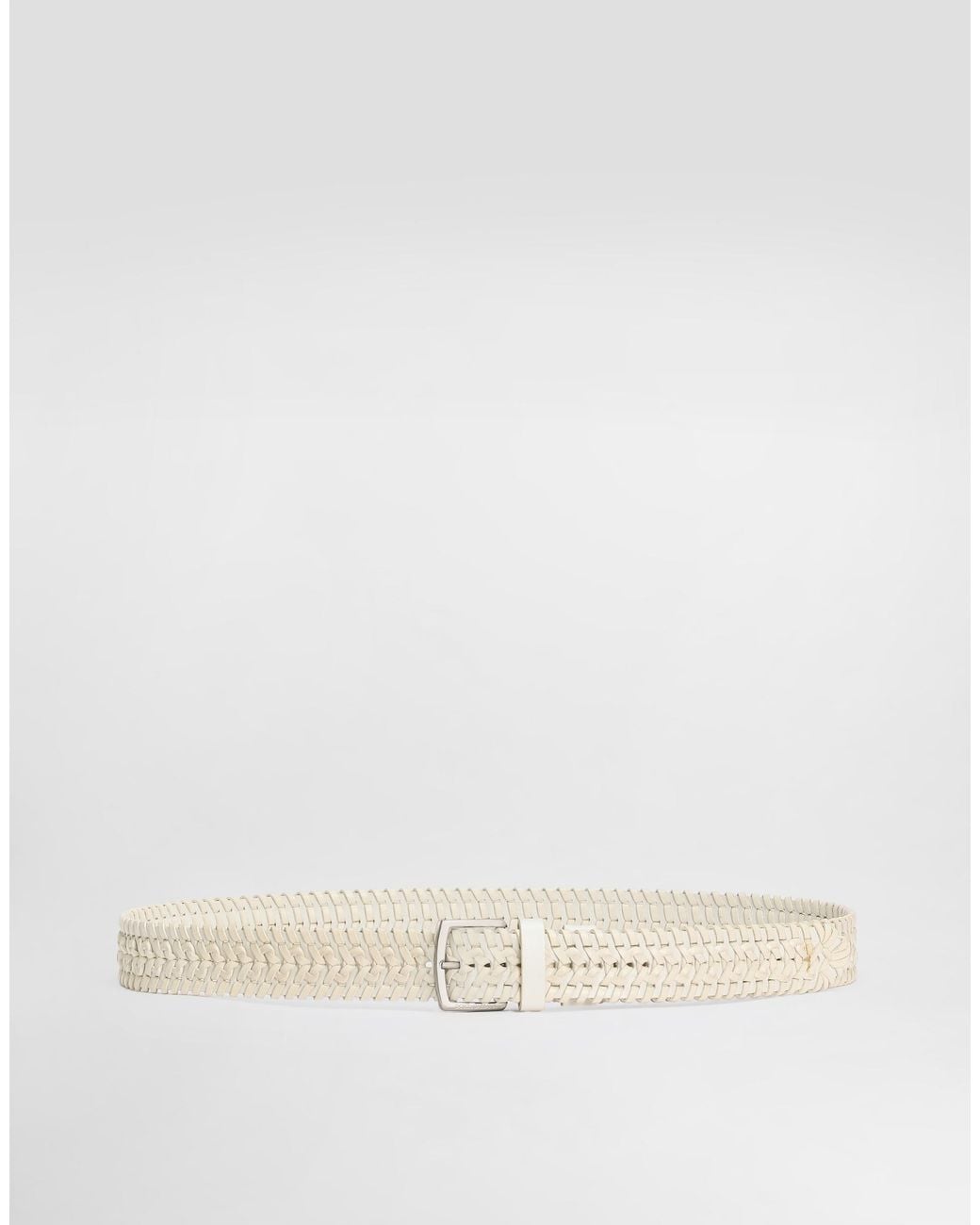 Dolce & Gabbana Natural Calfskin Belt for men