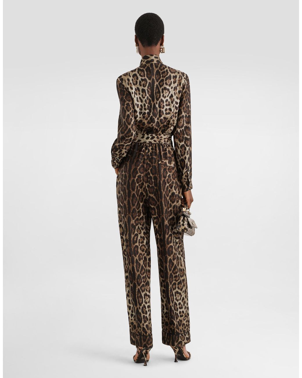 Dolce & Gabbana Multicolor Pajama Jumpsuit