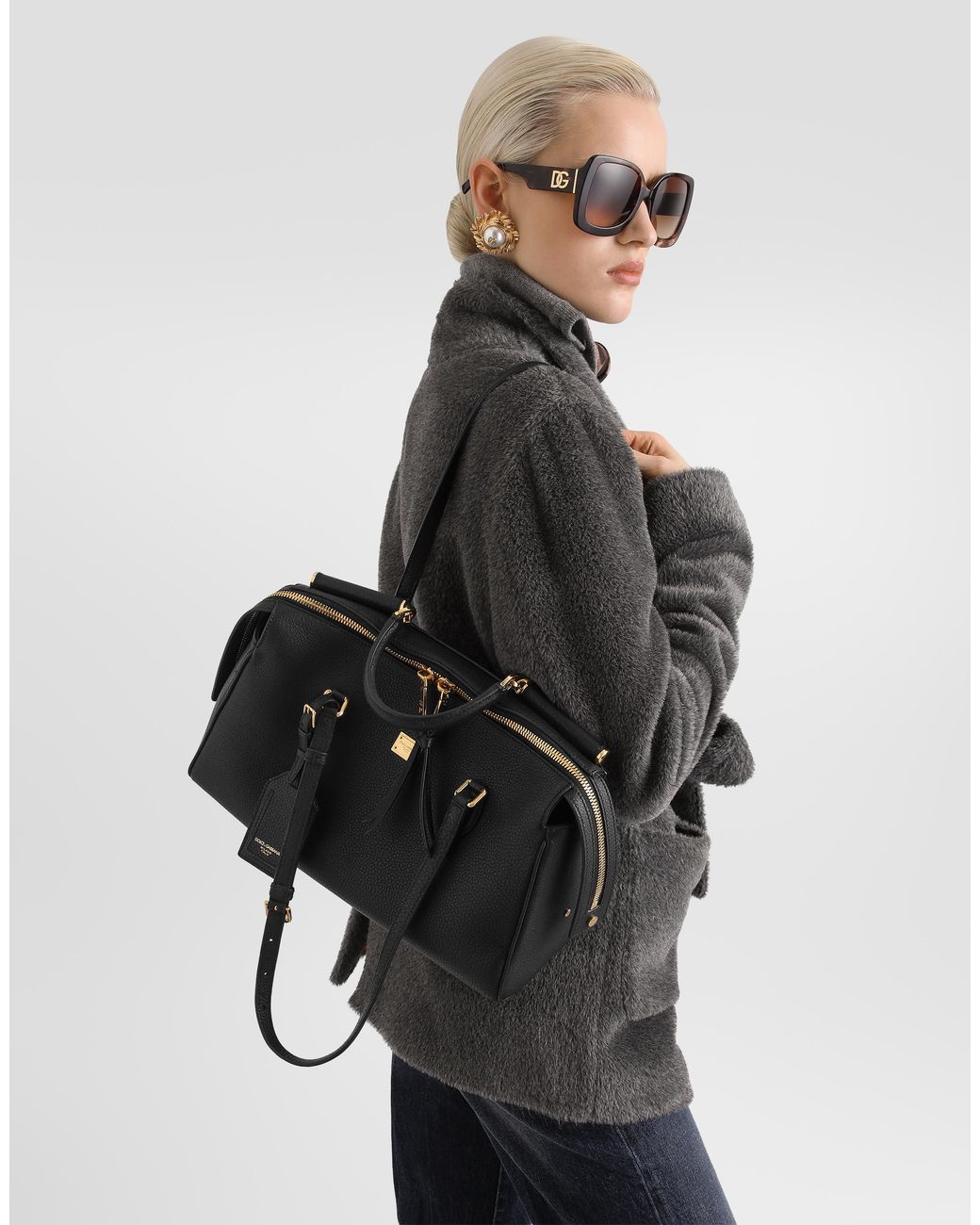 Dolce & Gabbana Black Borsaspalla-Tracolla